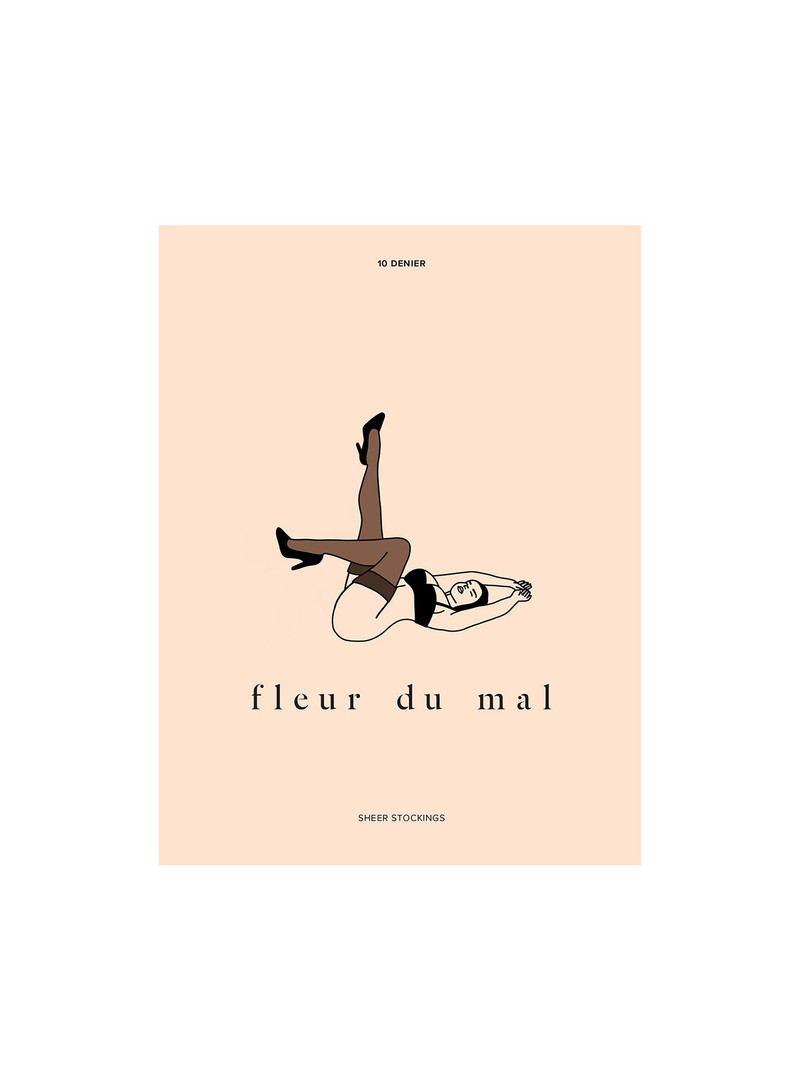 Fleur du Mal Sheer Thigh High Stocking outlook