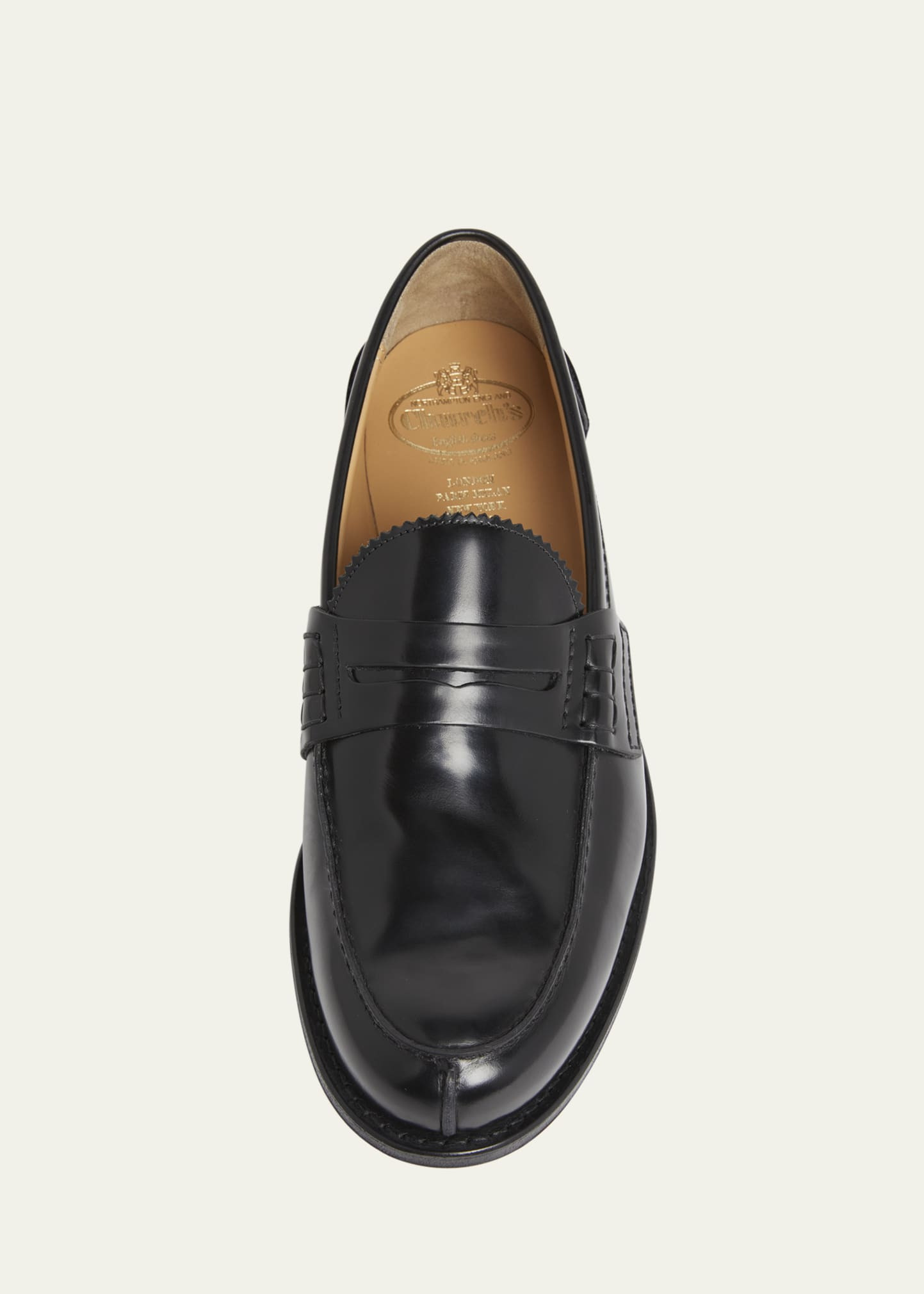 Men's Pembrey 2.0 Rubber-Sole Leather Penny Loafers - 3