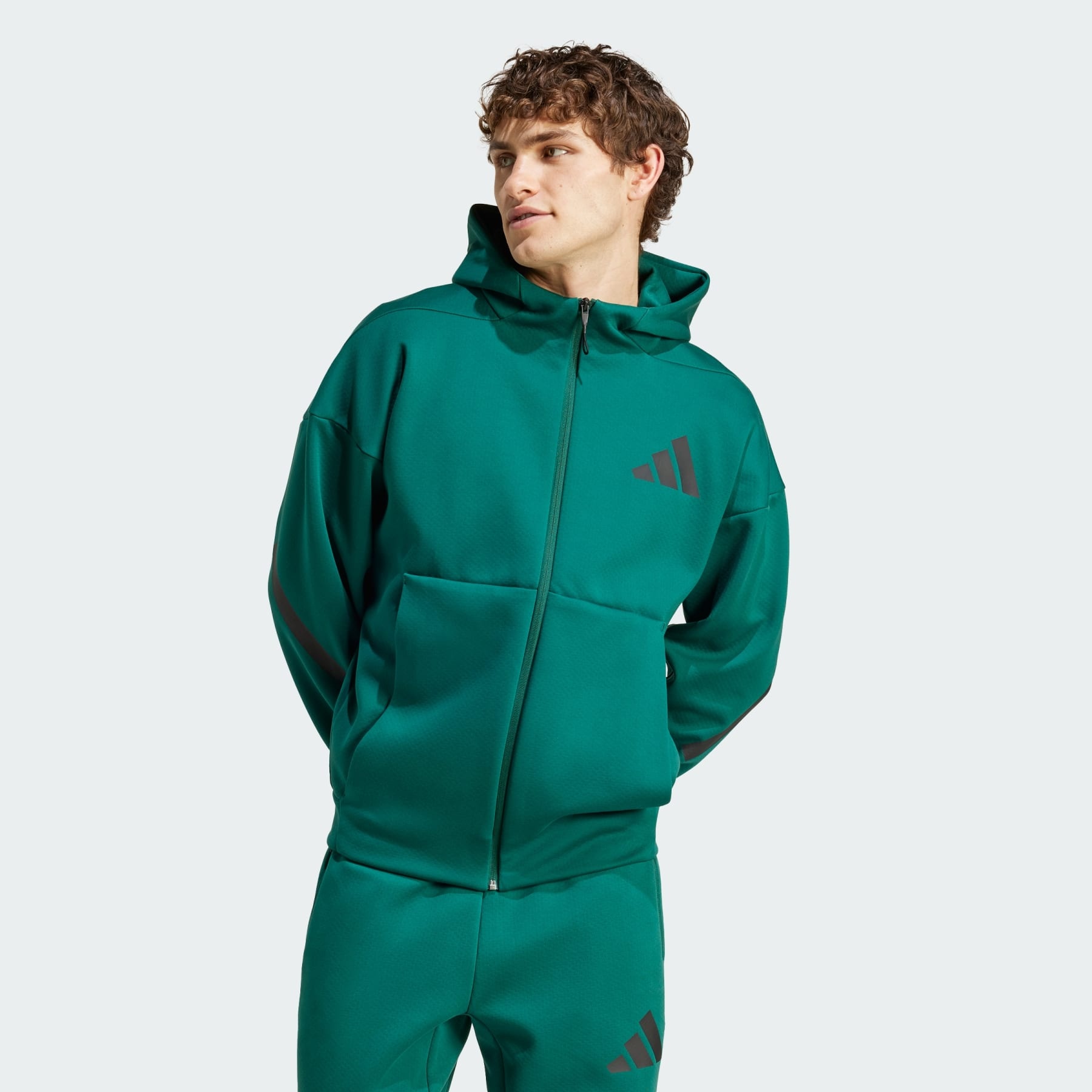 Z.N.E. Full-Zip Hooded Track Jacket - 2