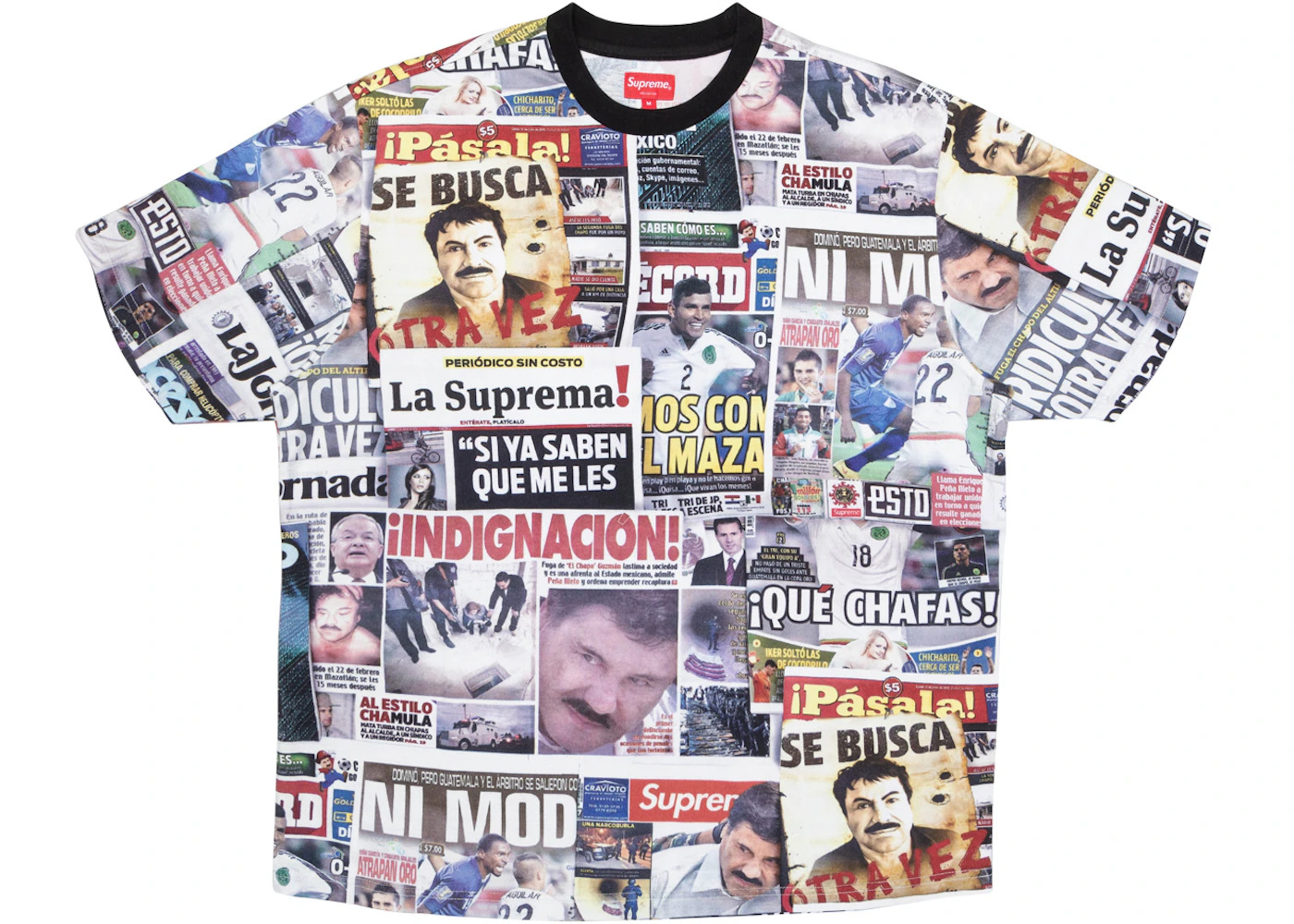 Supreme Headline S/S Top Multicolor - 1