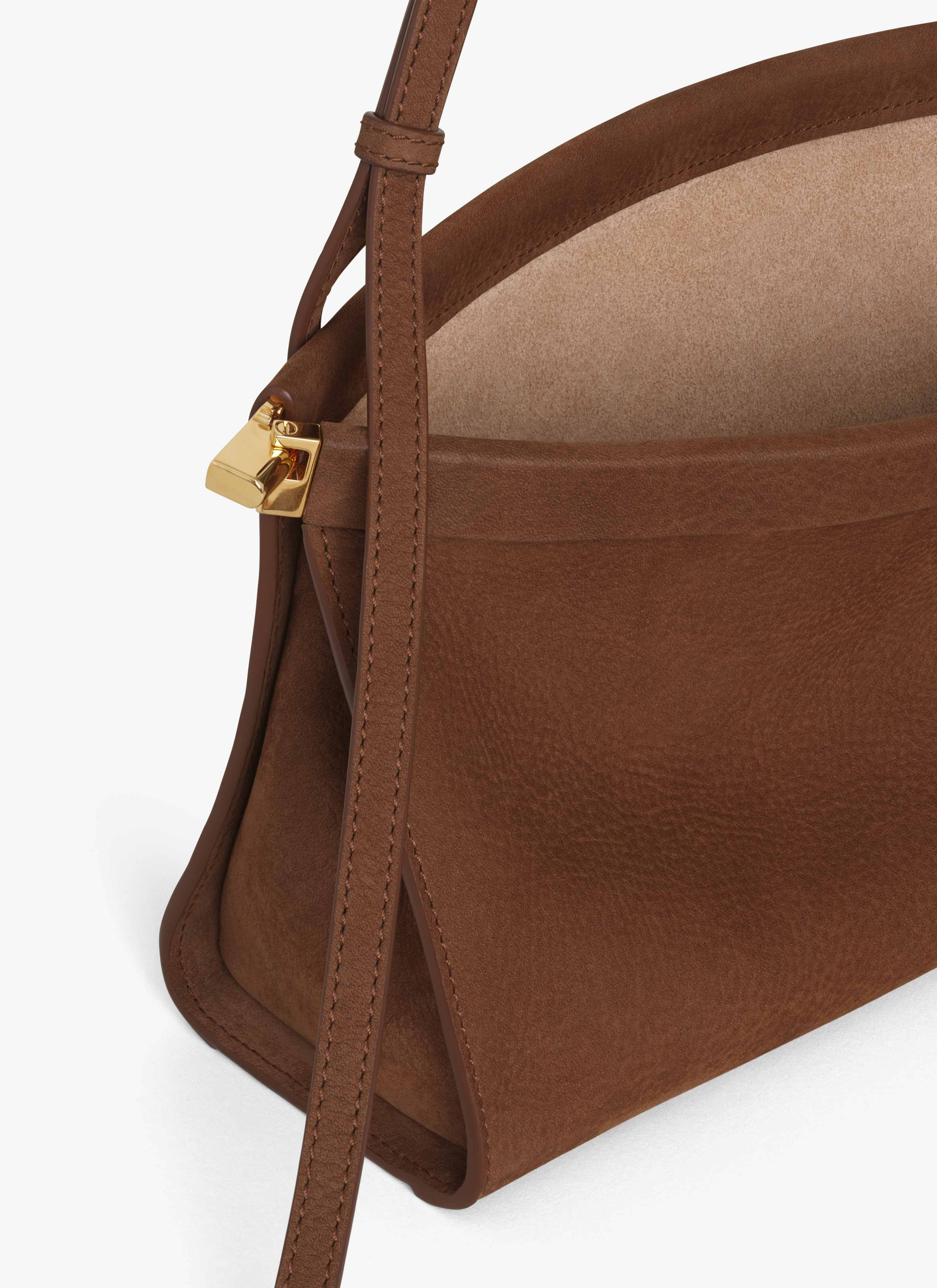 LE CLICK EAST WEST MEDIUM BAG IN NUBUCK - 5