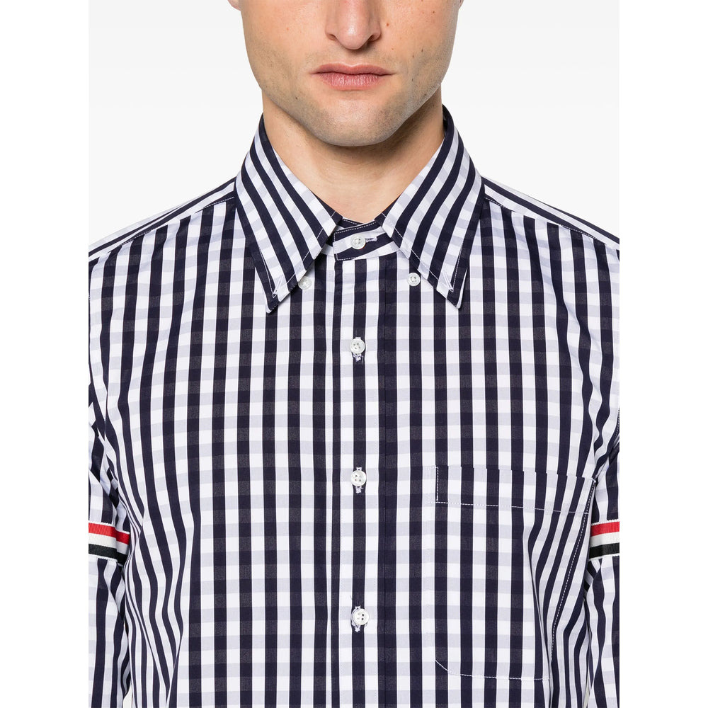 Thom Browne Blue Shirts Men - 4