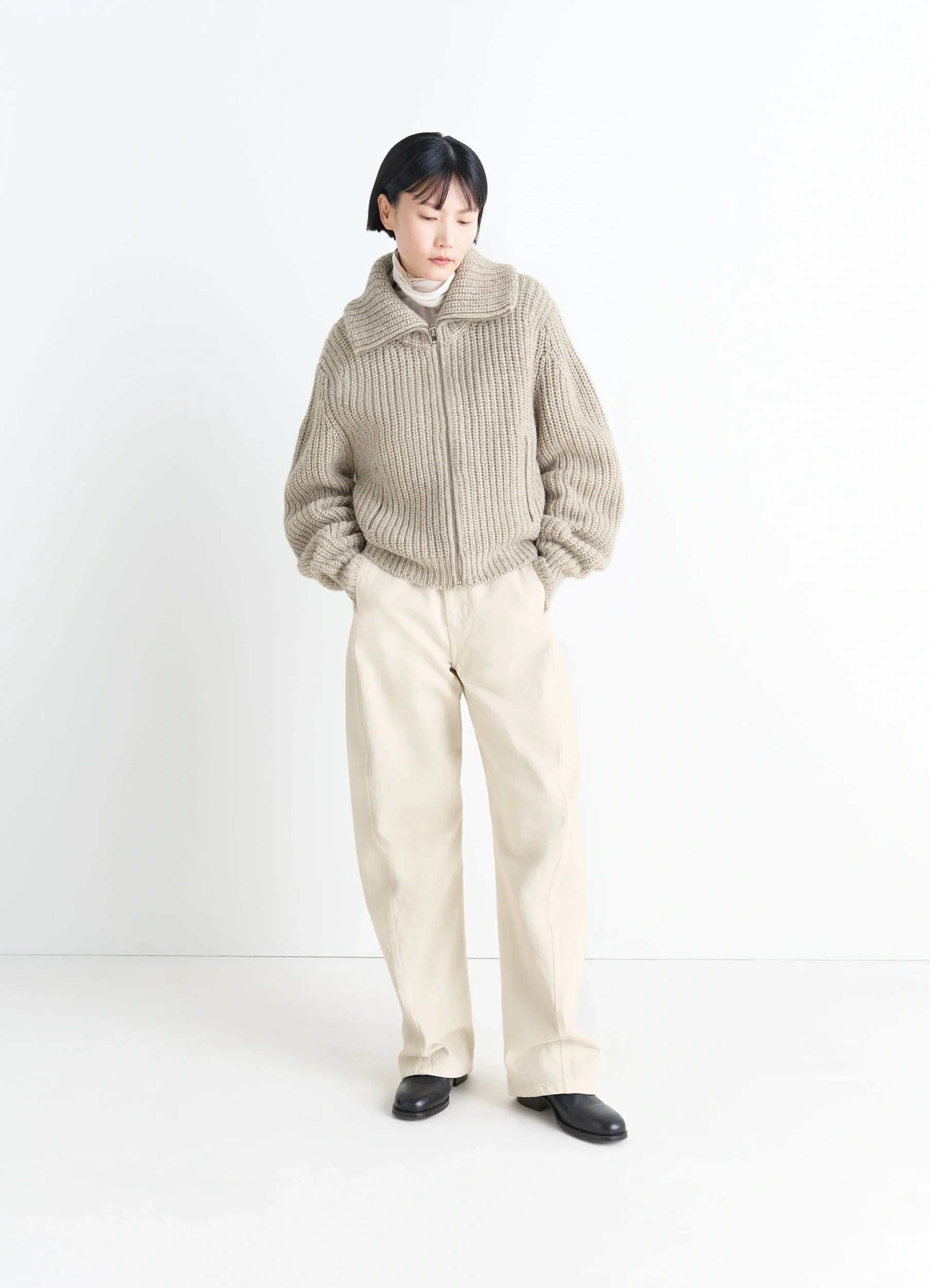 ZIPPED CARDIGAN - 3