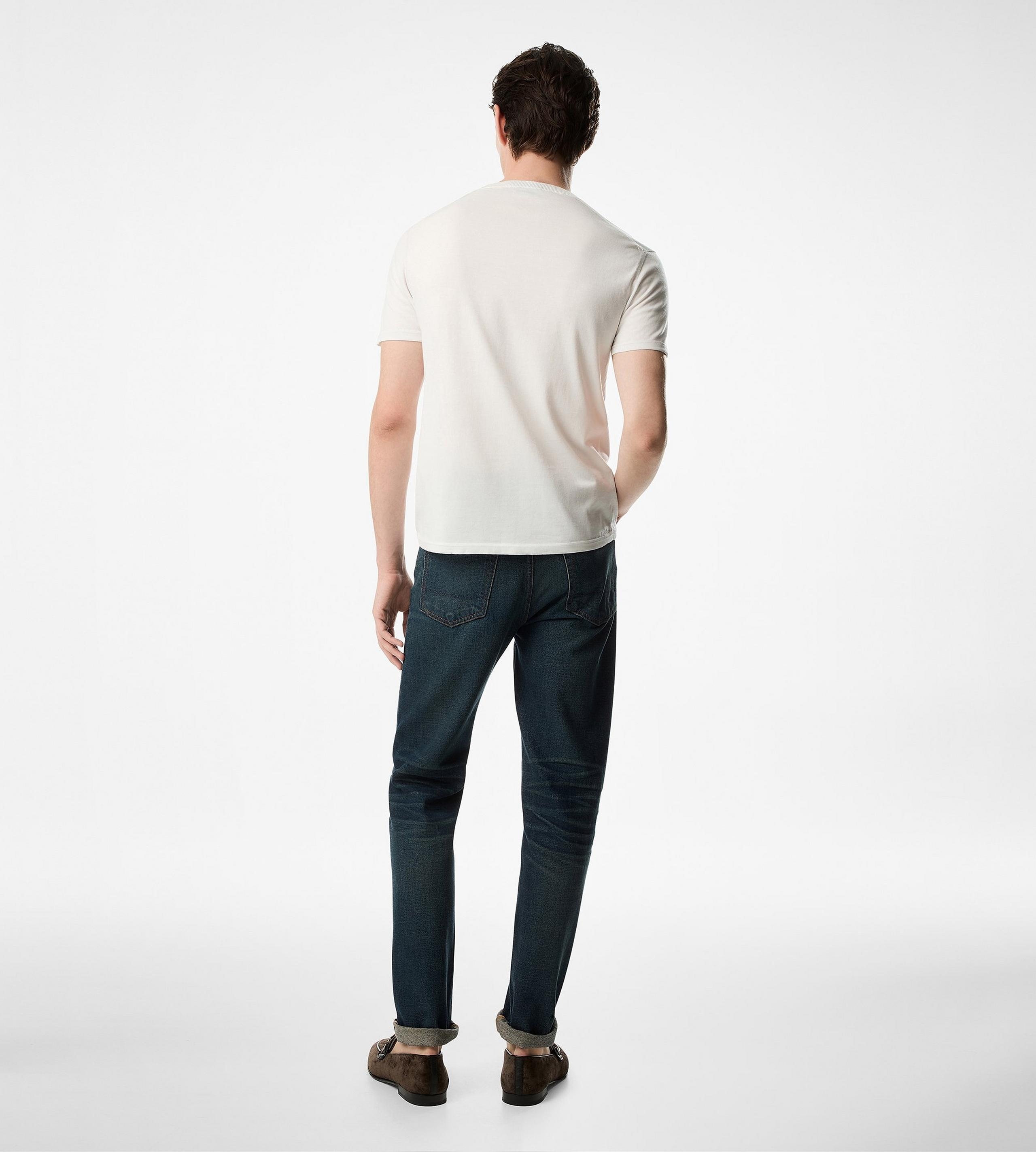 PURE COTTON CREW T-SHIRT - 3