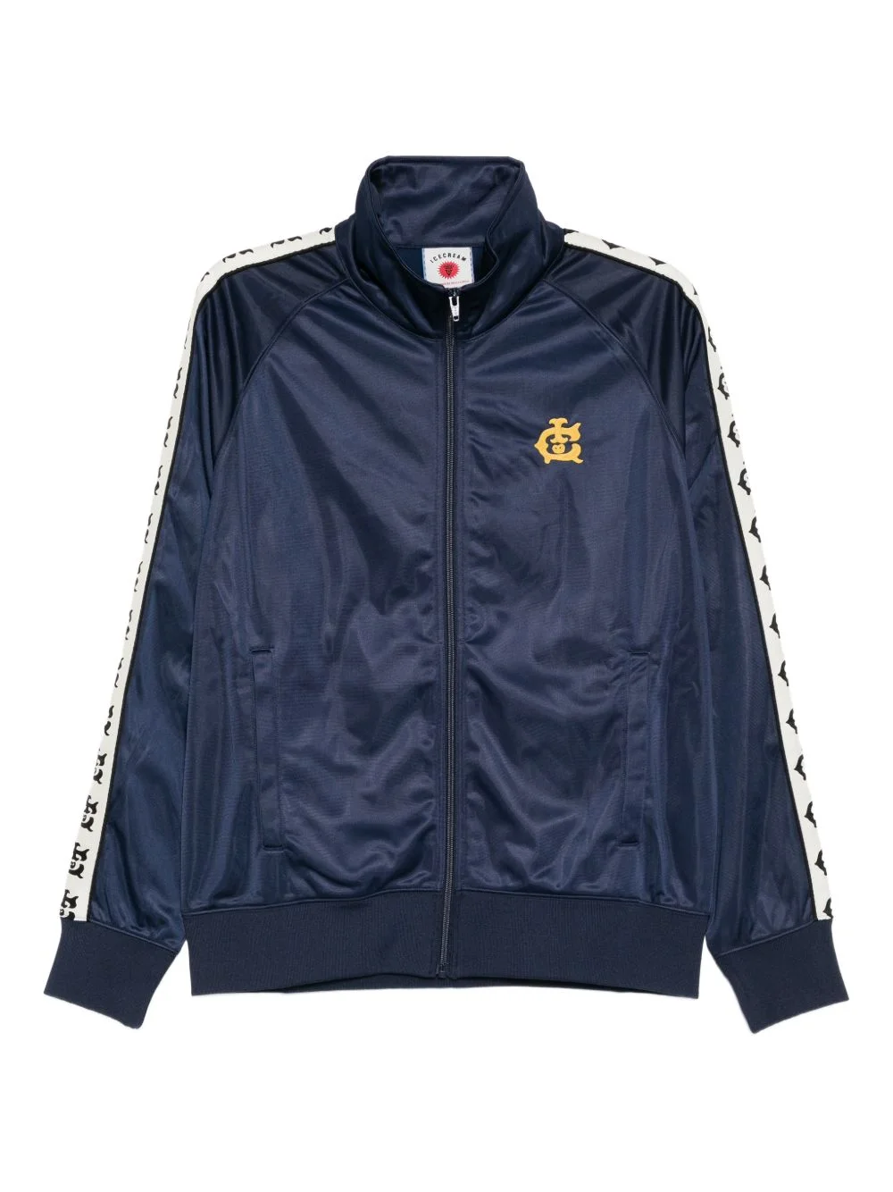 logo-embroidered jacket - 1