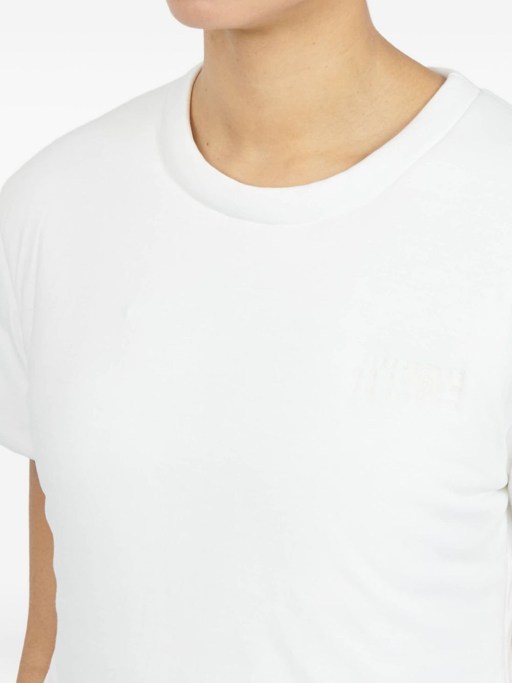padded cotton T-shirt - 5