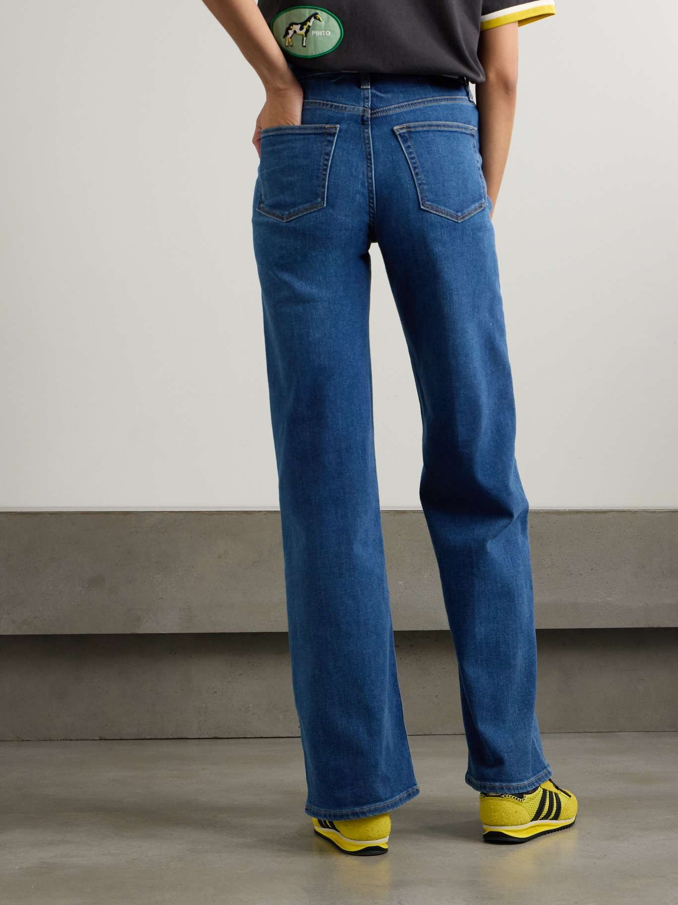 70s high-rise flared jeans - 4