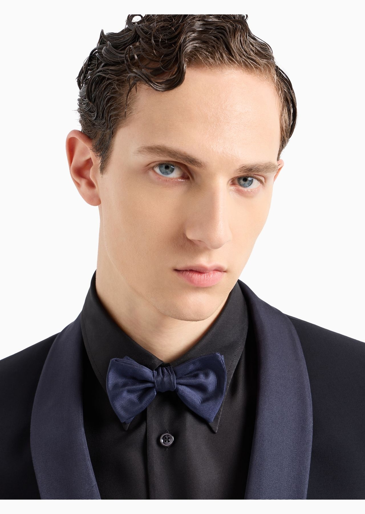 Pure silk knotted bow tie - 5