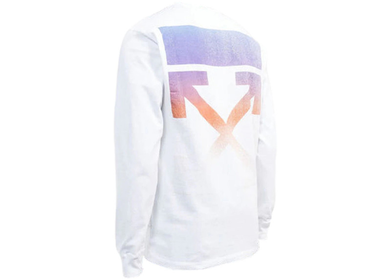 Off-White OFF-WHITE Degrade Arrows L/S T-Shirt White/Multi outlook