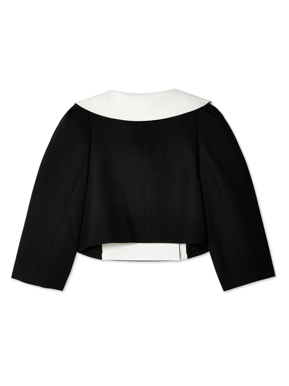 double-breasted wool blazer - 2