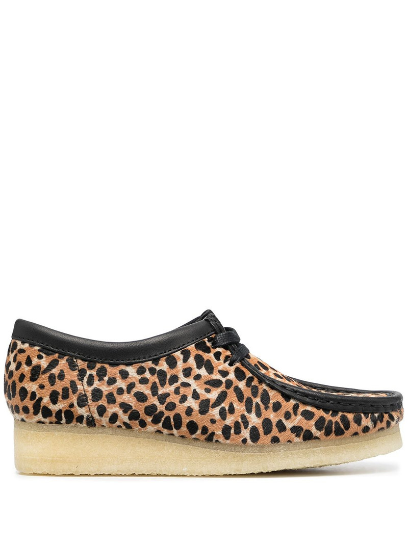 Wallabee leopard-print shoes 1