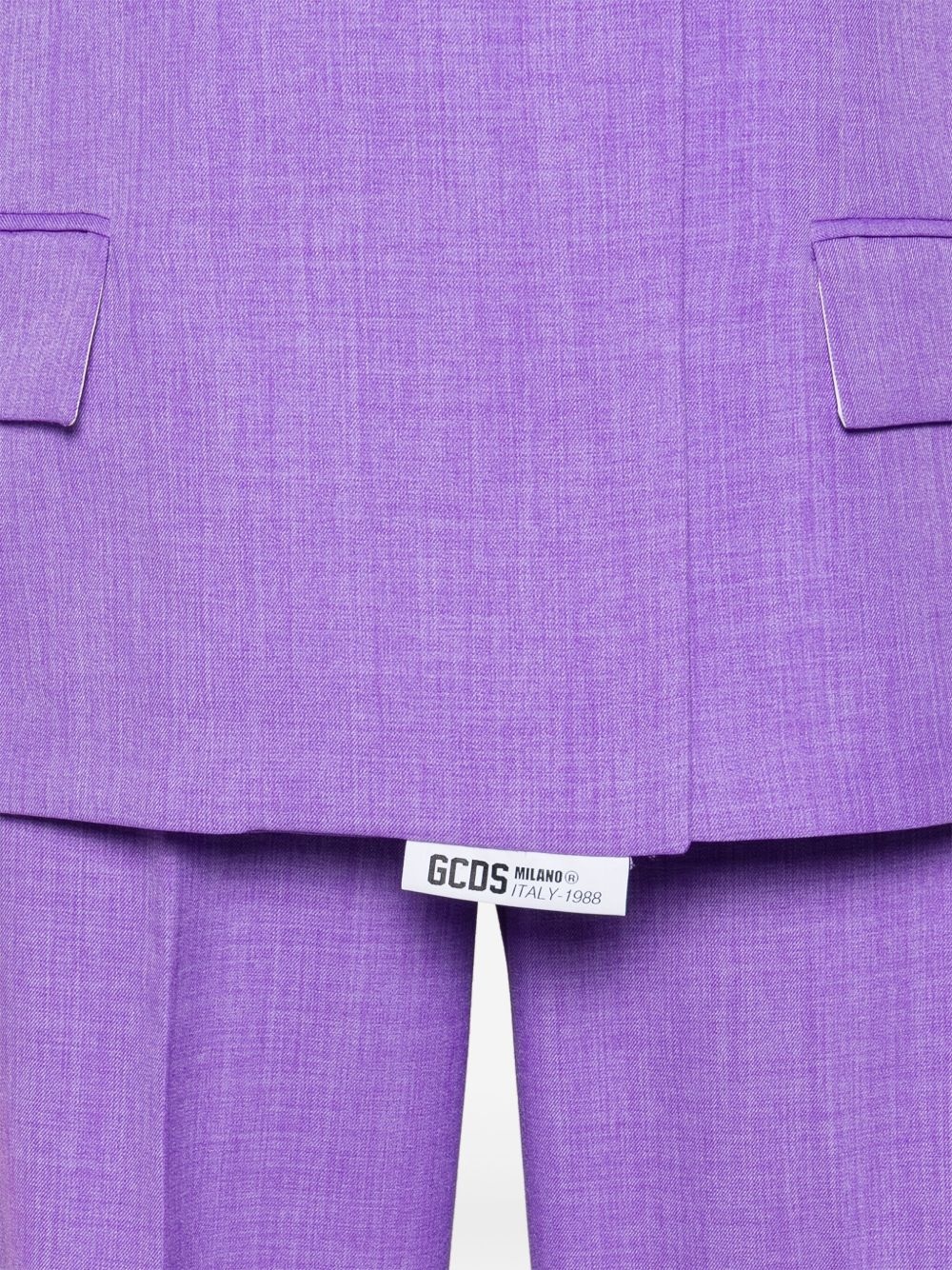 mélange-effect blazer - 5