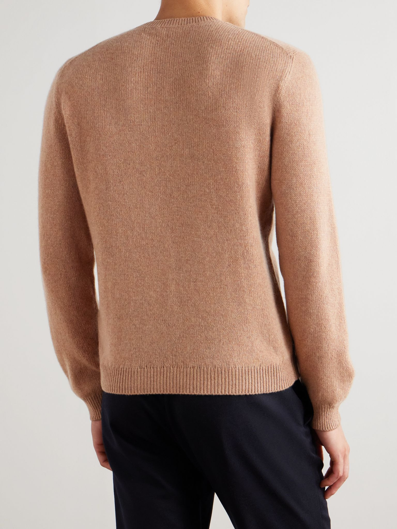 Fobello Cashmere Sweater Camel - 3