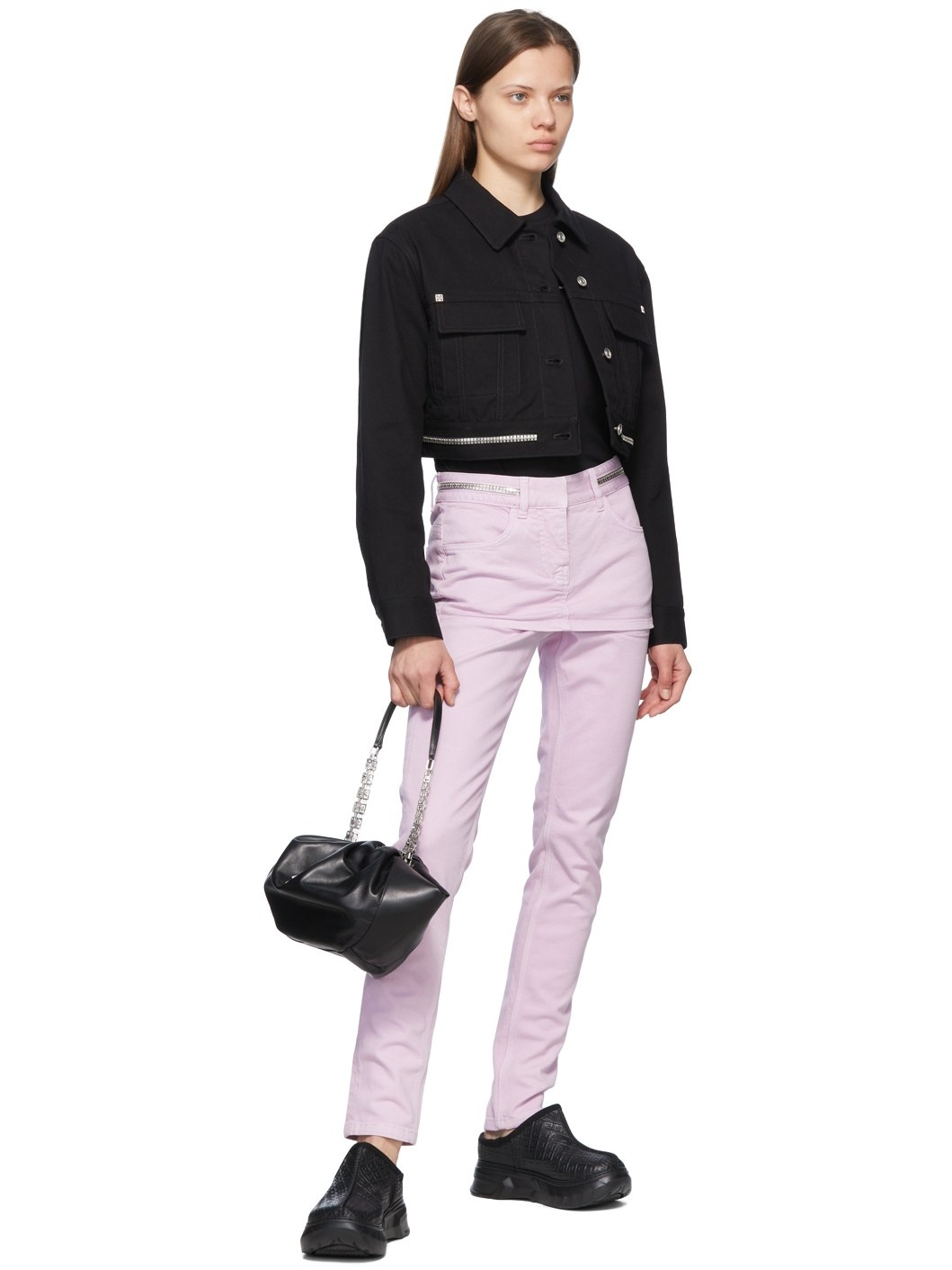 Purple Slim-Fit Jeans - 4