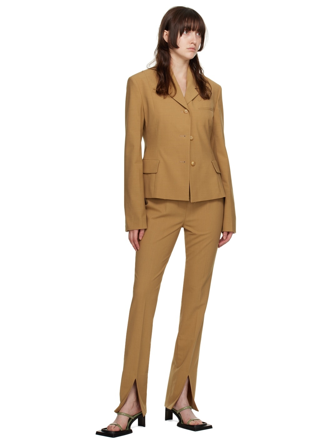 Brown Florine Trousers - 4