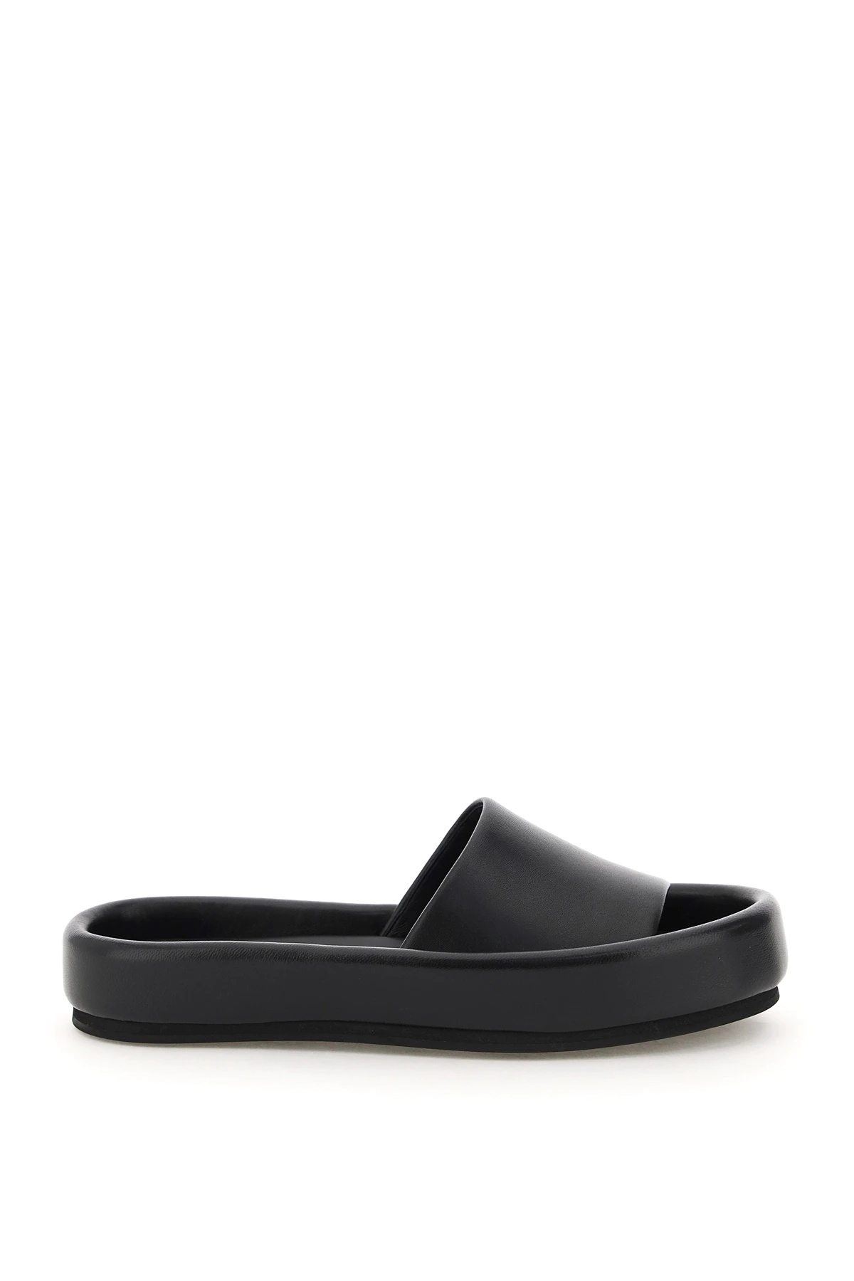 LEATHER VENICE SLIDE - 1