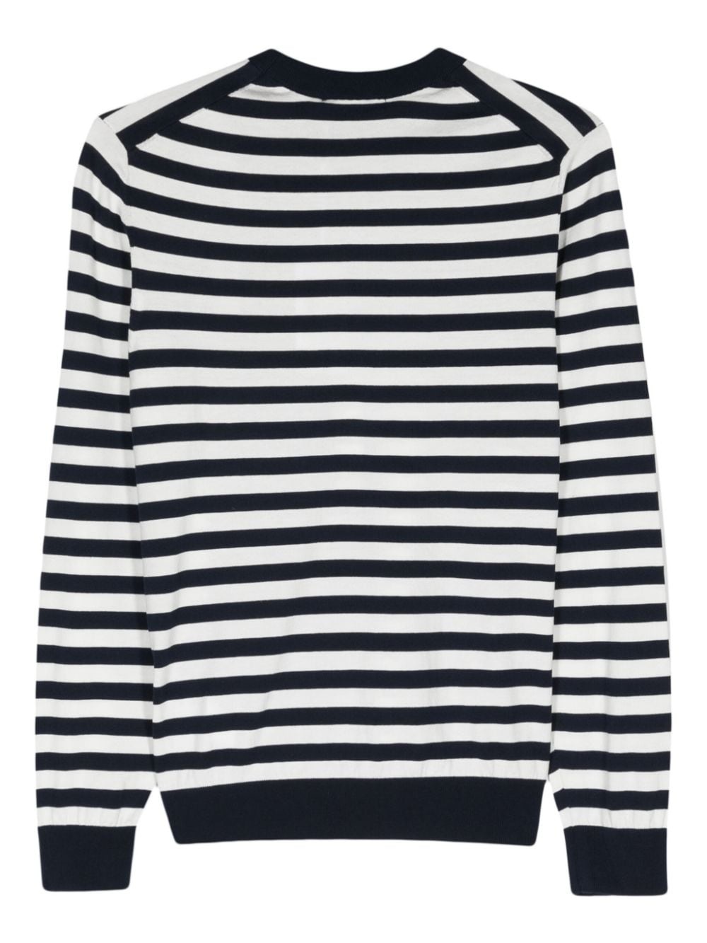 Bengal-stripe fine-knit T-shirt - 2