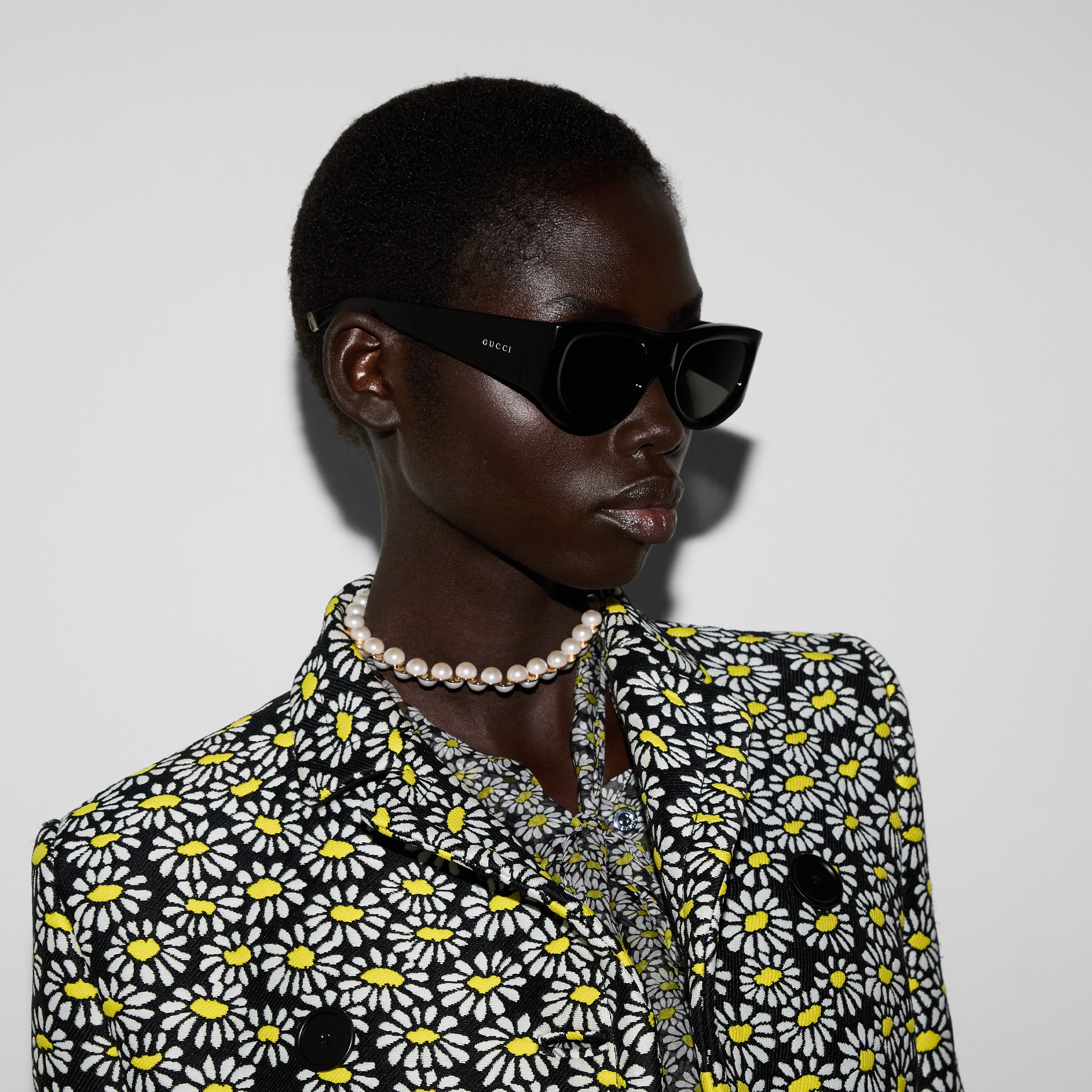 Rectangular-frame sunglasses - 3