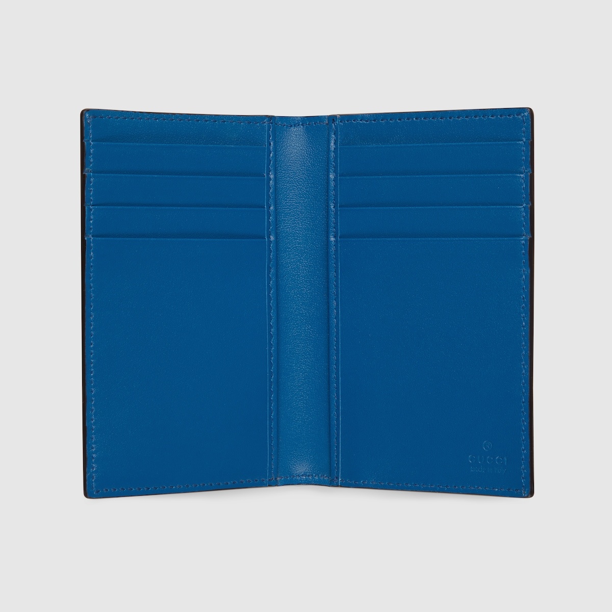 Bi-fold embossed card case - 2