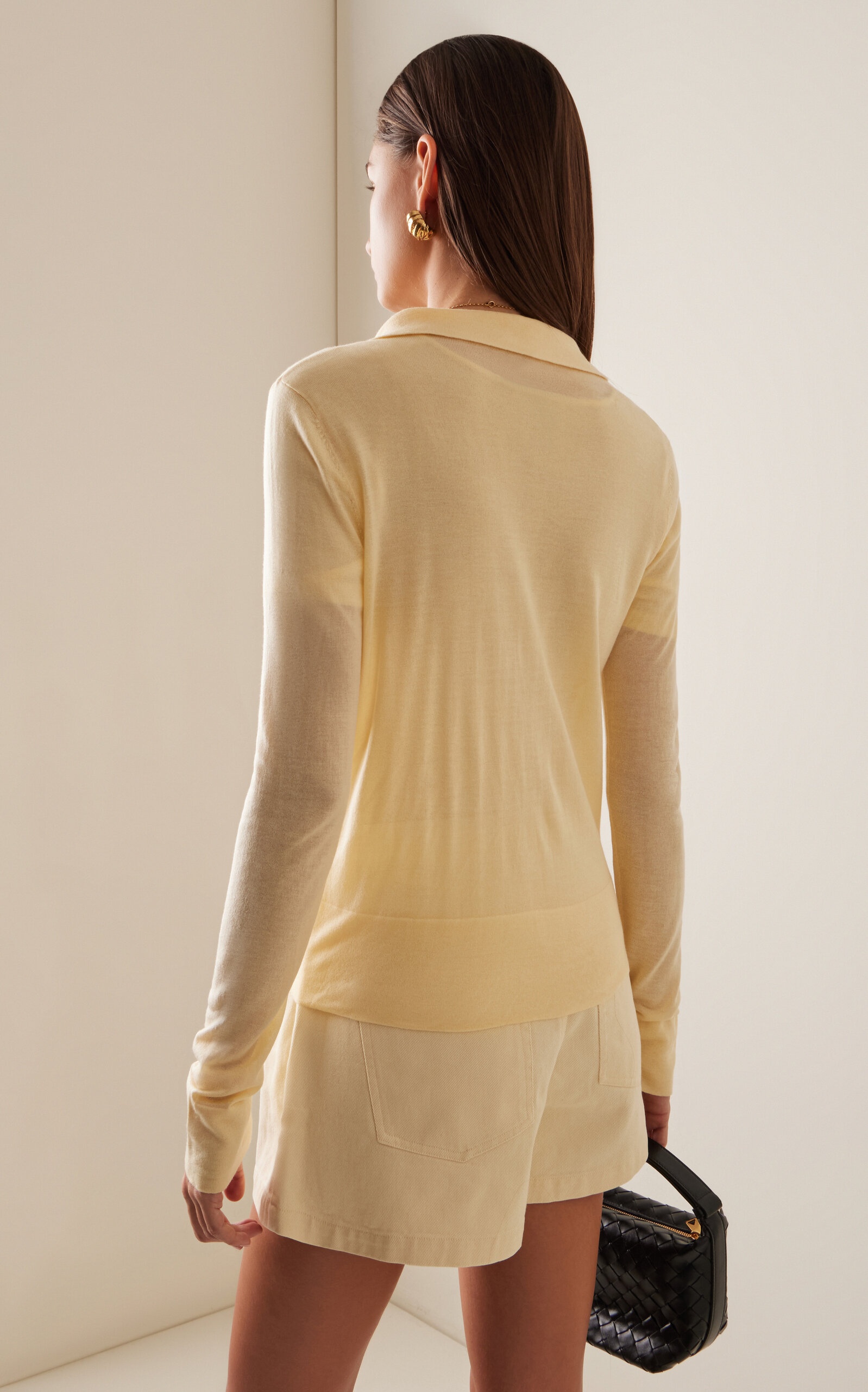 Exclusive Riviera Cooper Knit Cardigan yellow - 4