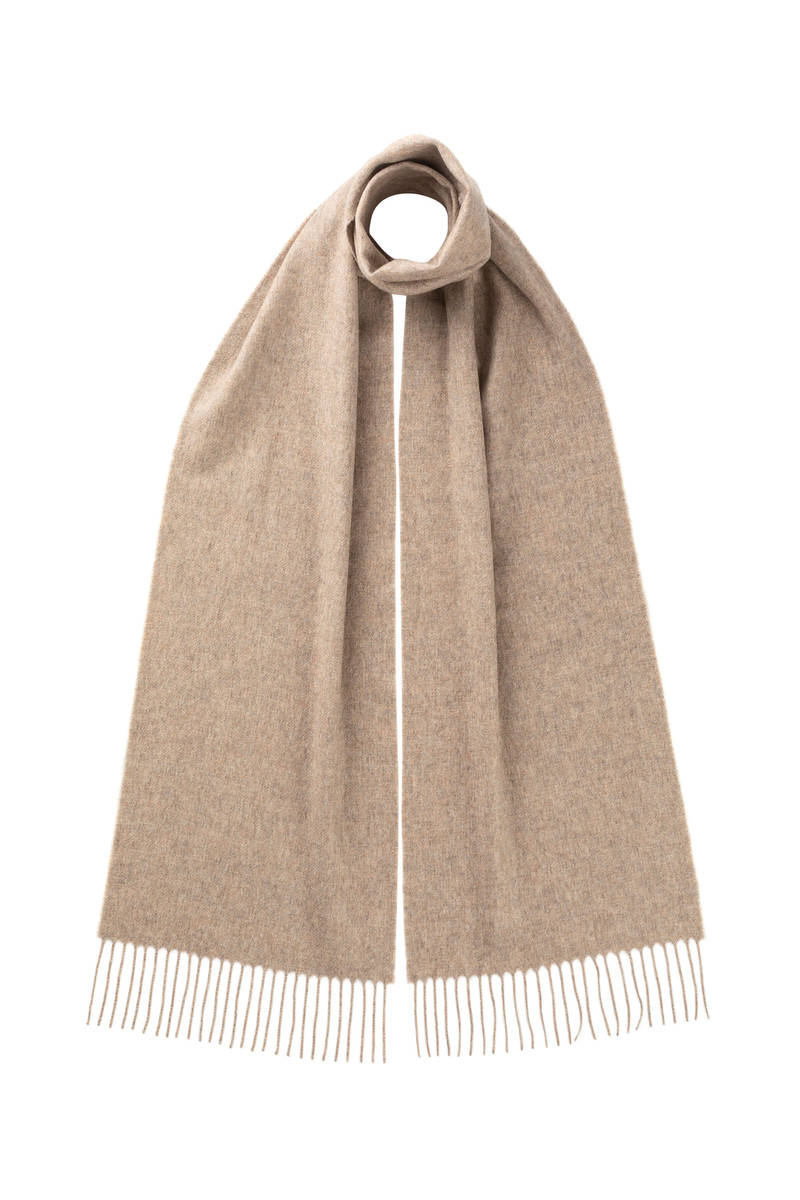 Brown Cashmere Scarf 1
