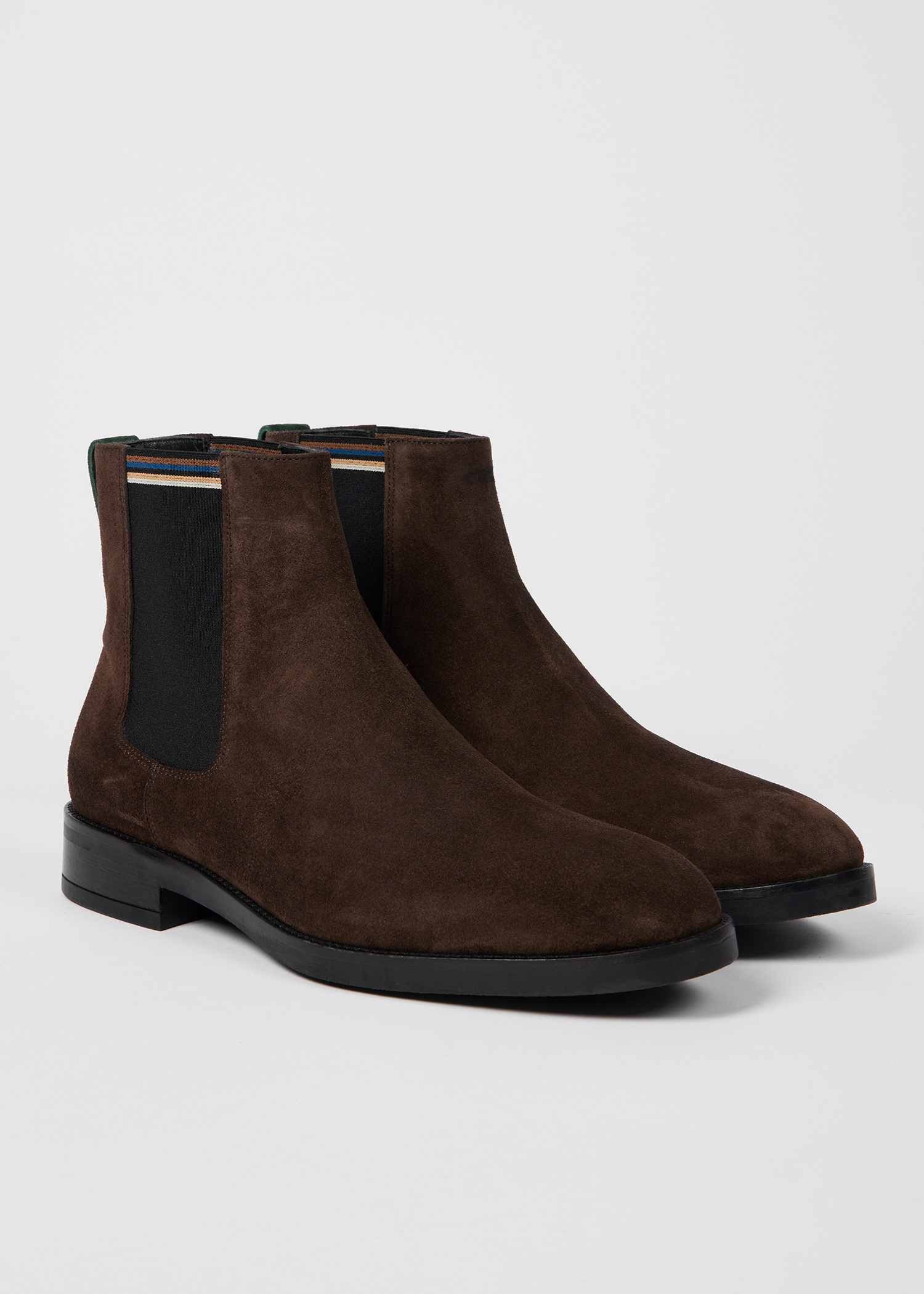 Dark Brown Suede 'Lansing' Boots - 4
