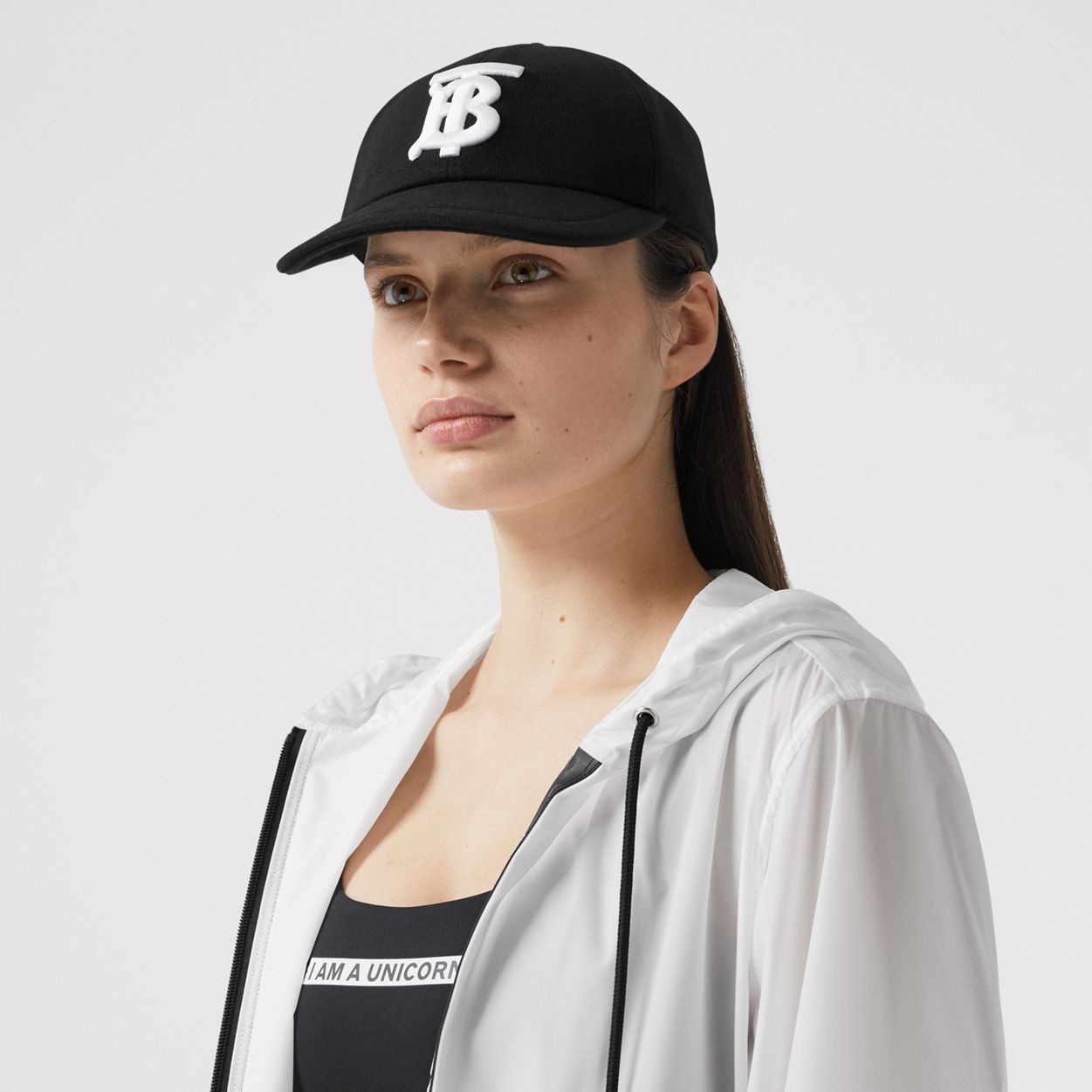 Monogram Motif Cotton Jersey Baseball Cap - 3