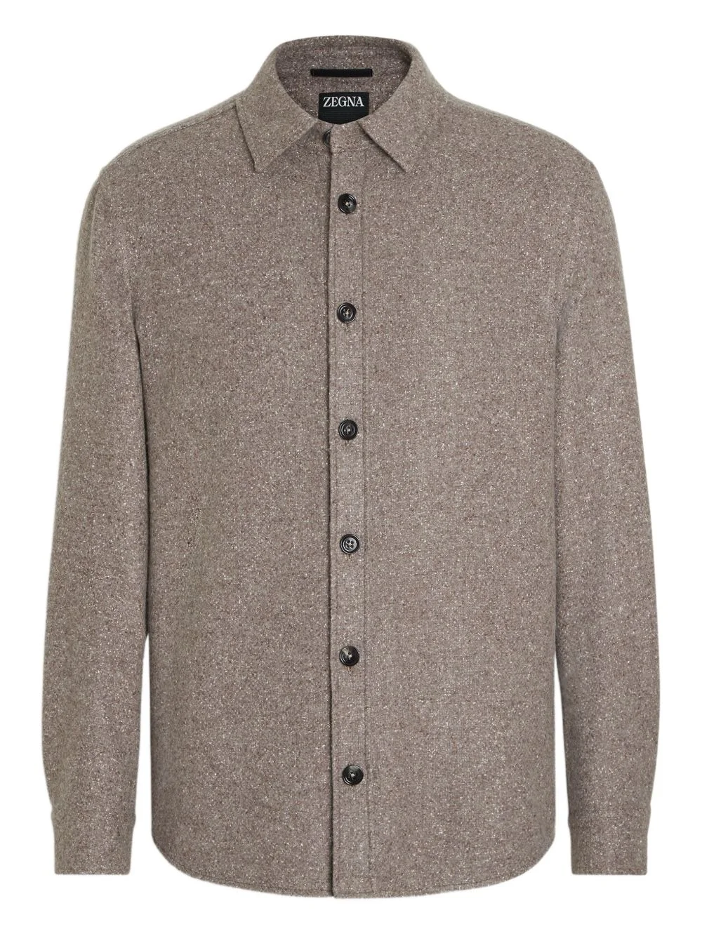 CASHMERE-SILK OVERSHIRT - 1