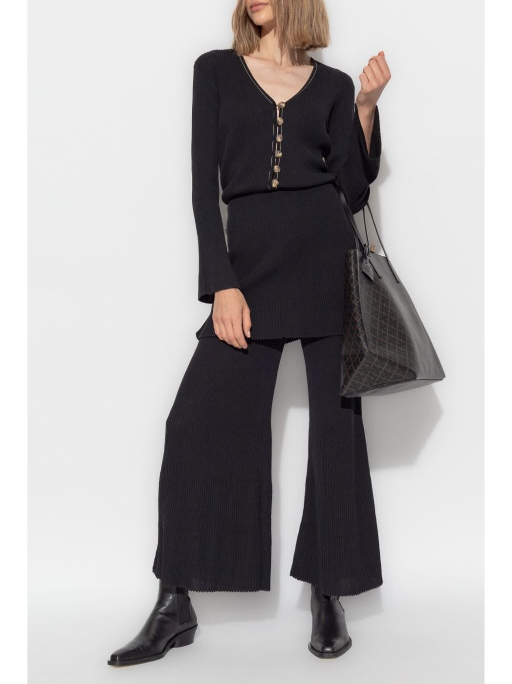 Bolone skirted wide-leg trousers - 2