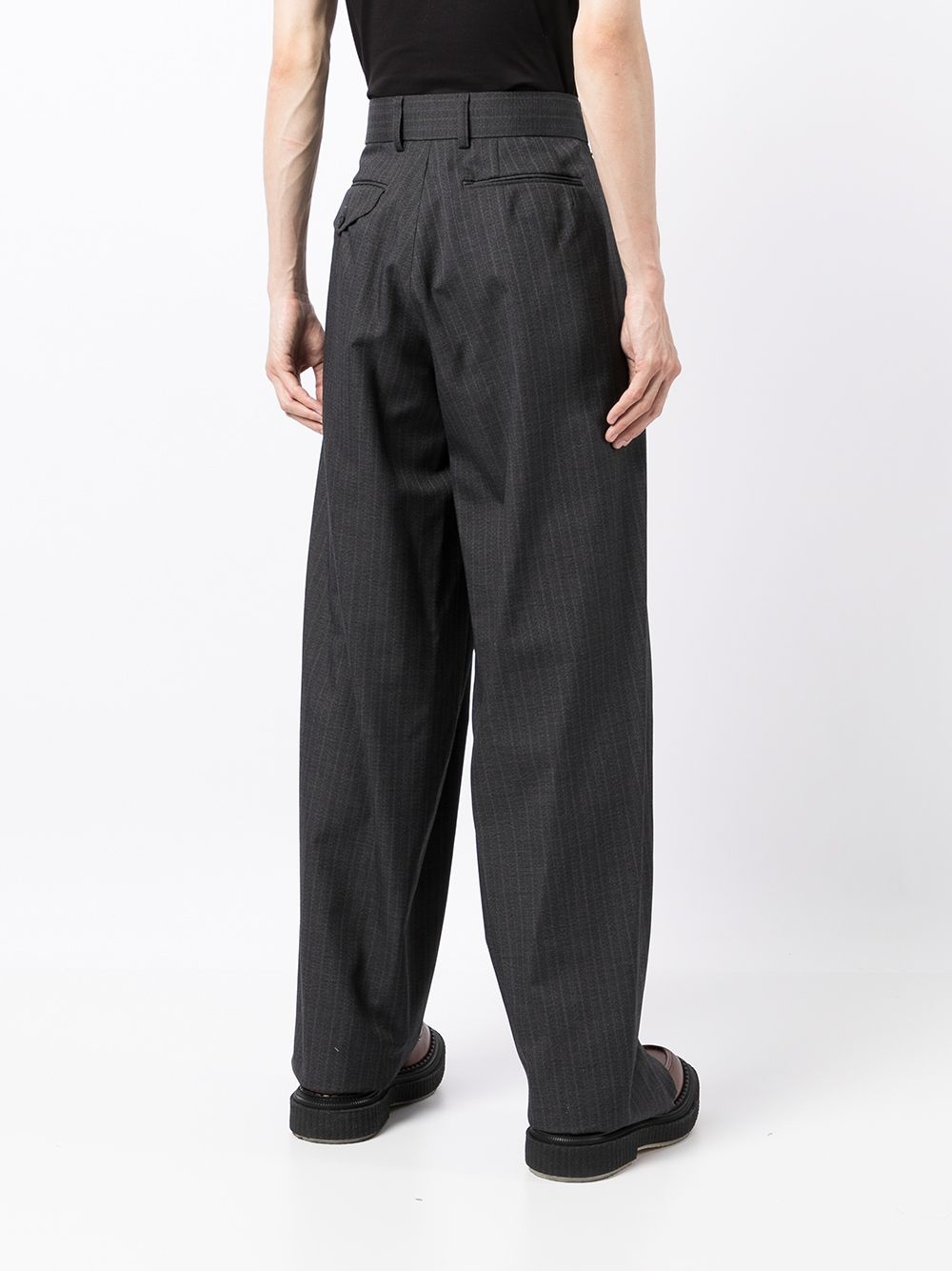 straight-leg trousers - 4