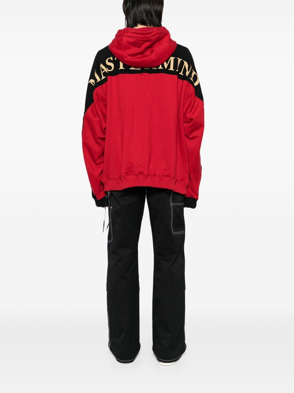 logo-printed hoodie - 4