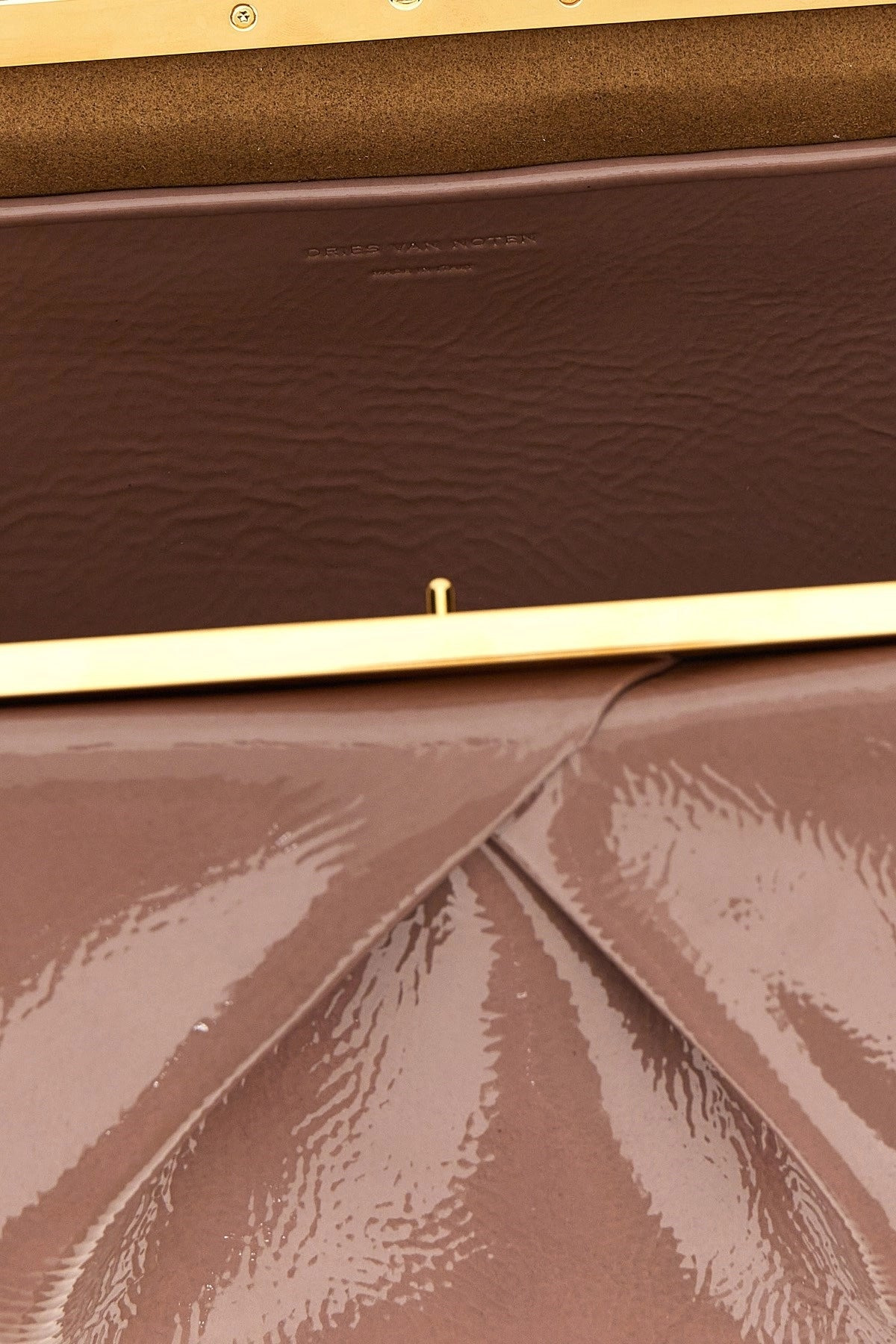 Dries Van Noten Women Patent Clutch - 5