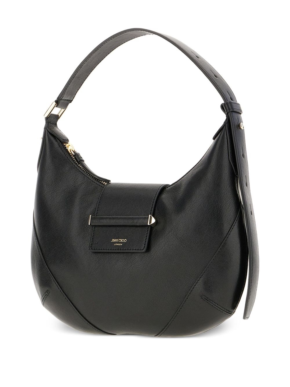 crescent leather shoulder bag - 3