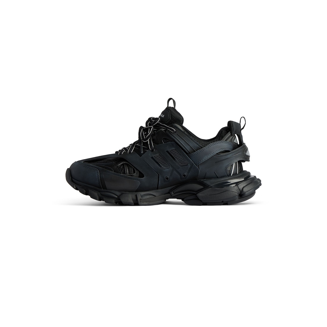 Men's Track Sneaker in Black - 4