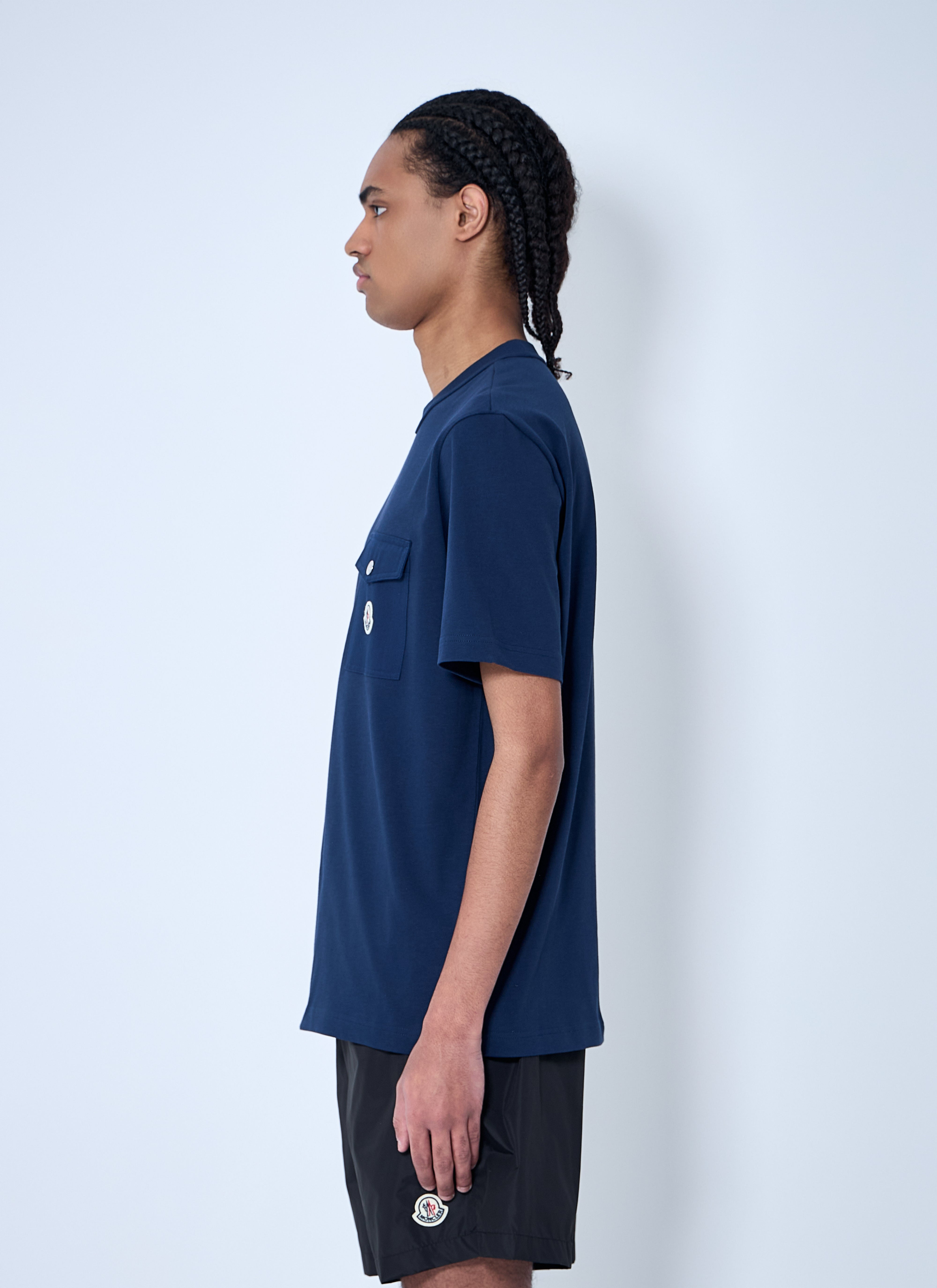 Moncler Men Logo Motif T-Shirt - 3