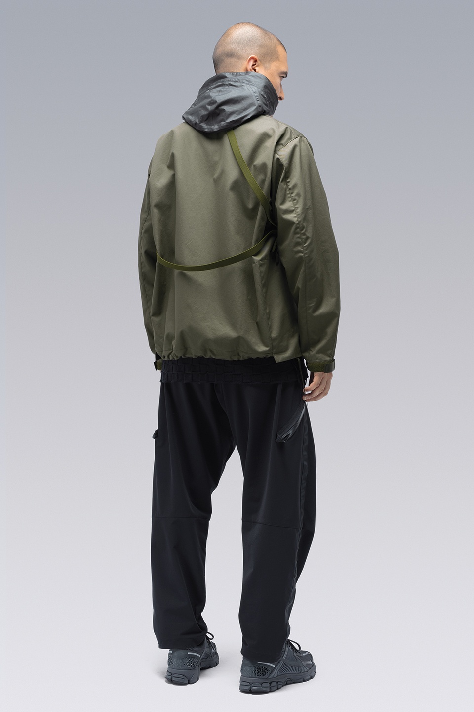 P35-DS schoeller® Dryskin Drawcord Cargo Trouser Black - 30