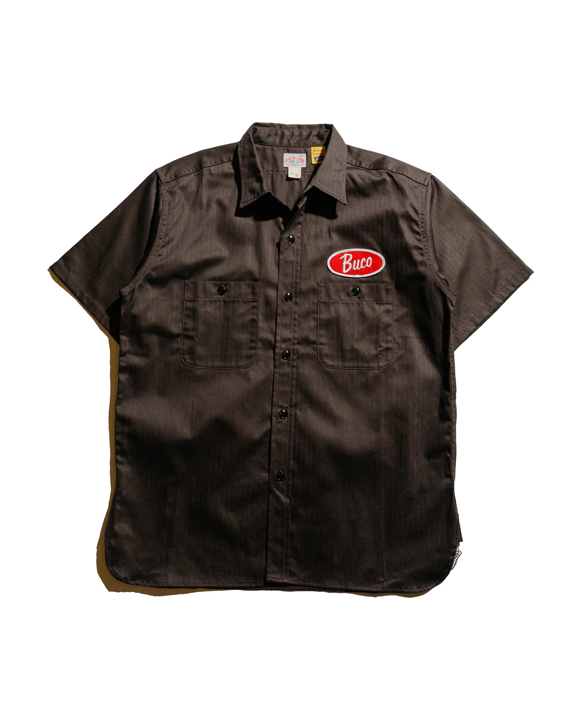 BS25001 Buco Workshirt S/S Culver City Steel - 1