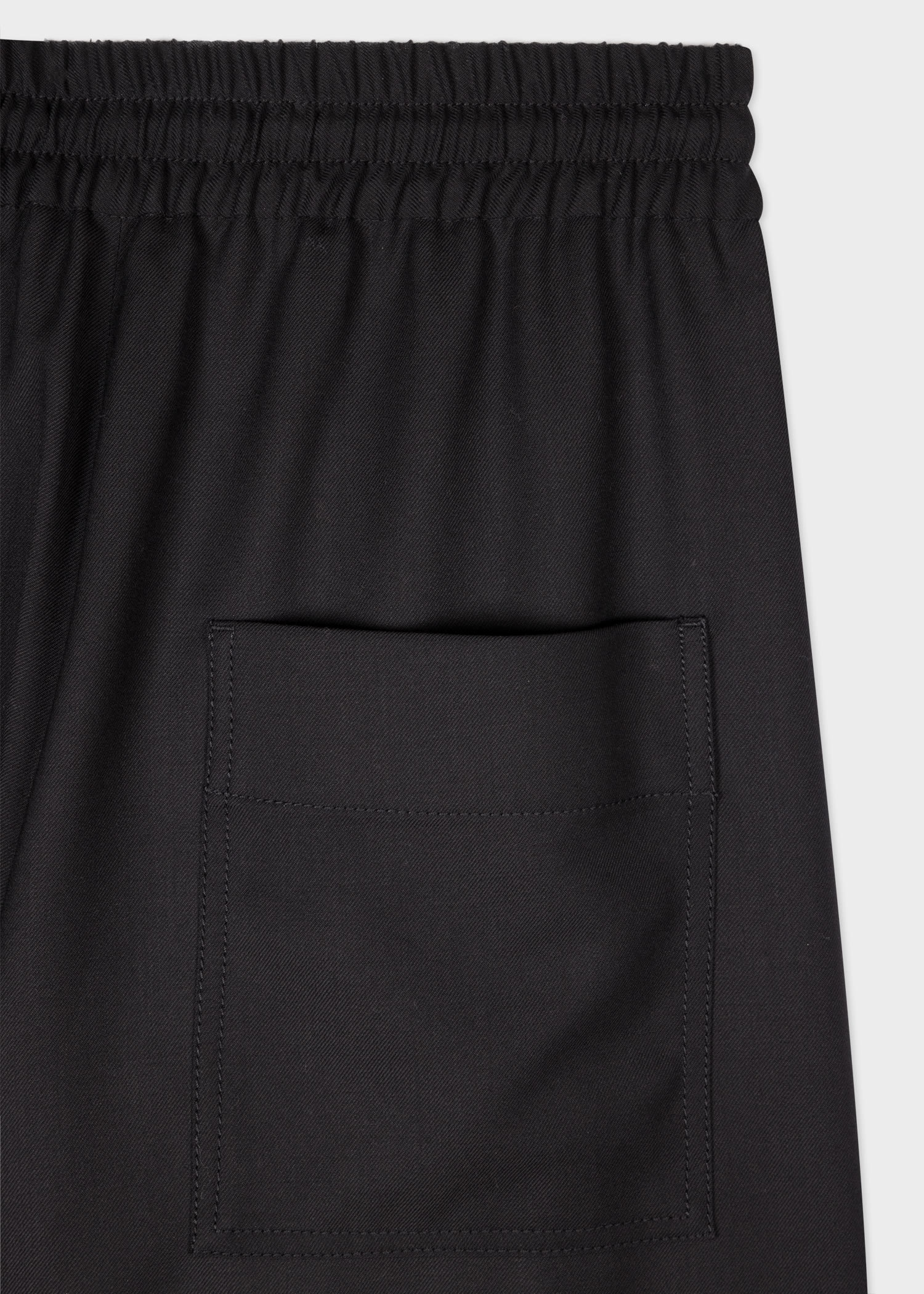 A Suit To Travel In - Drawstring Wide Leg Trousers - 6
