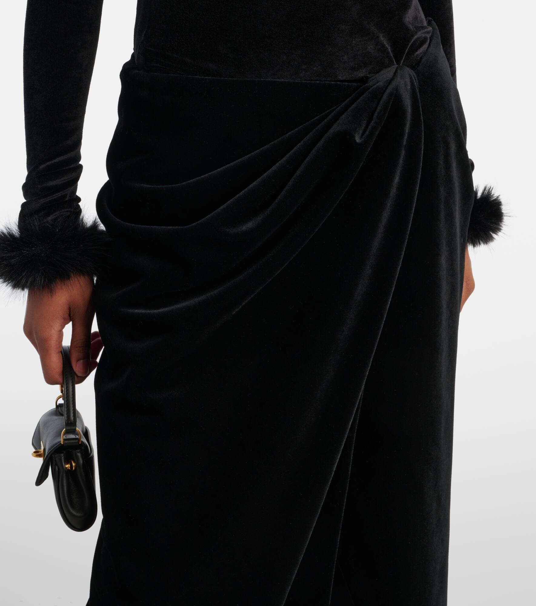 Jersey wrap skirt - 4