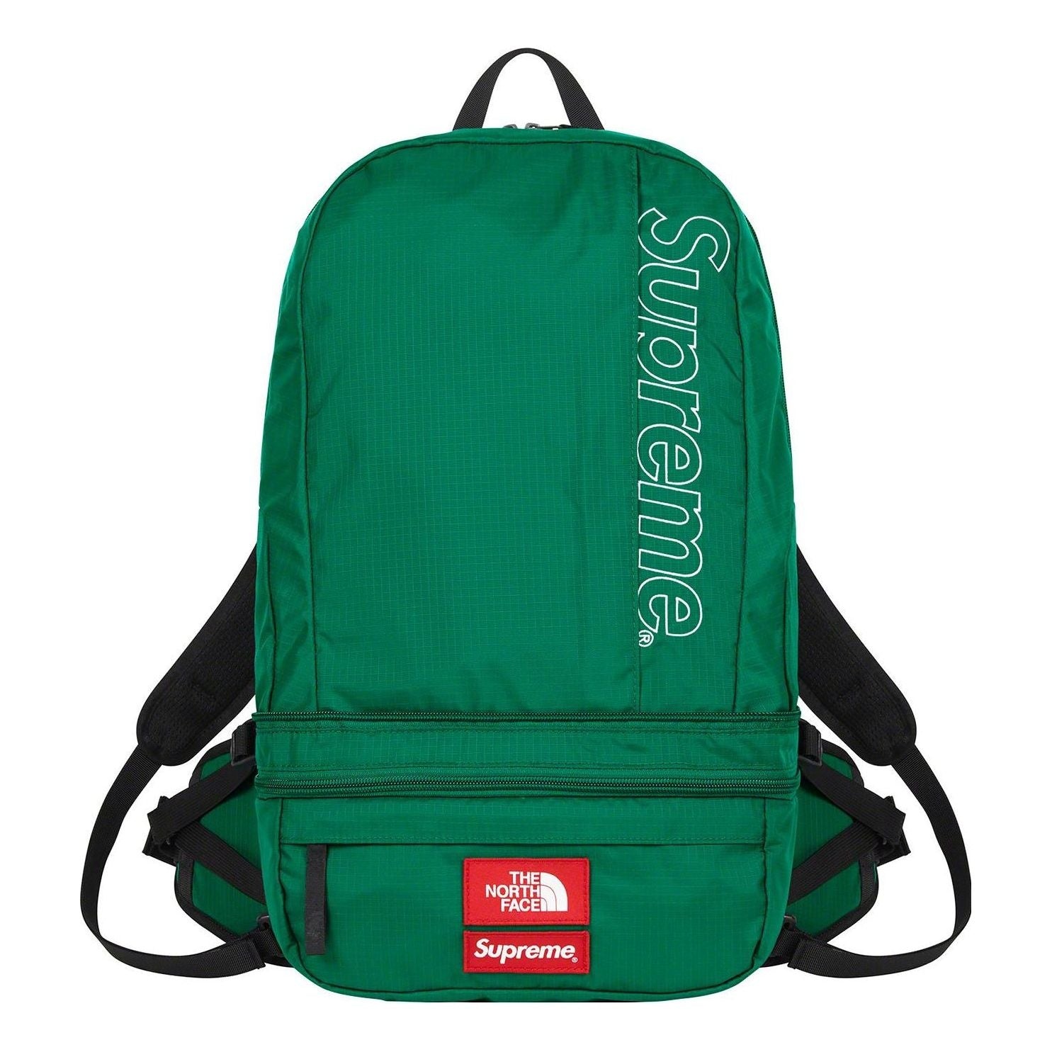 Supreme x The North Face Trekking Convertible Backpack And Waist Bag 'Green Red' SUP-SS22-755 - 3