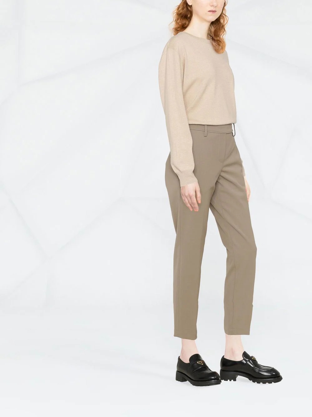 cropped tailored trousers - 4