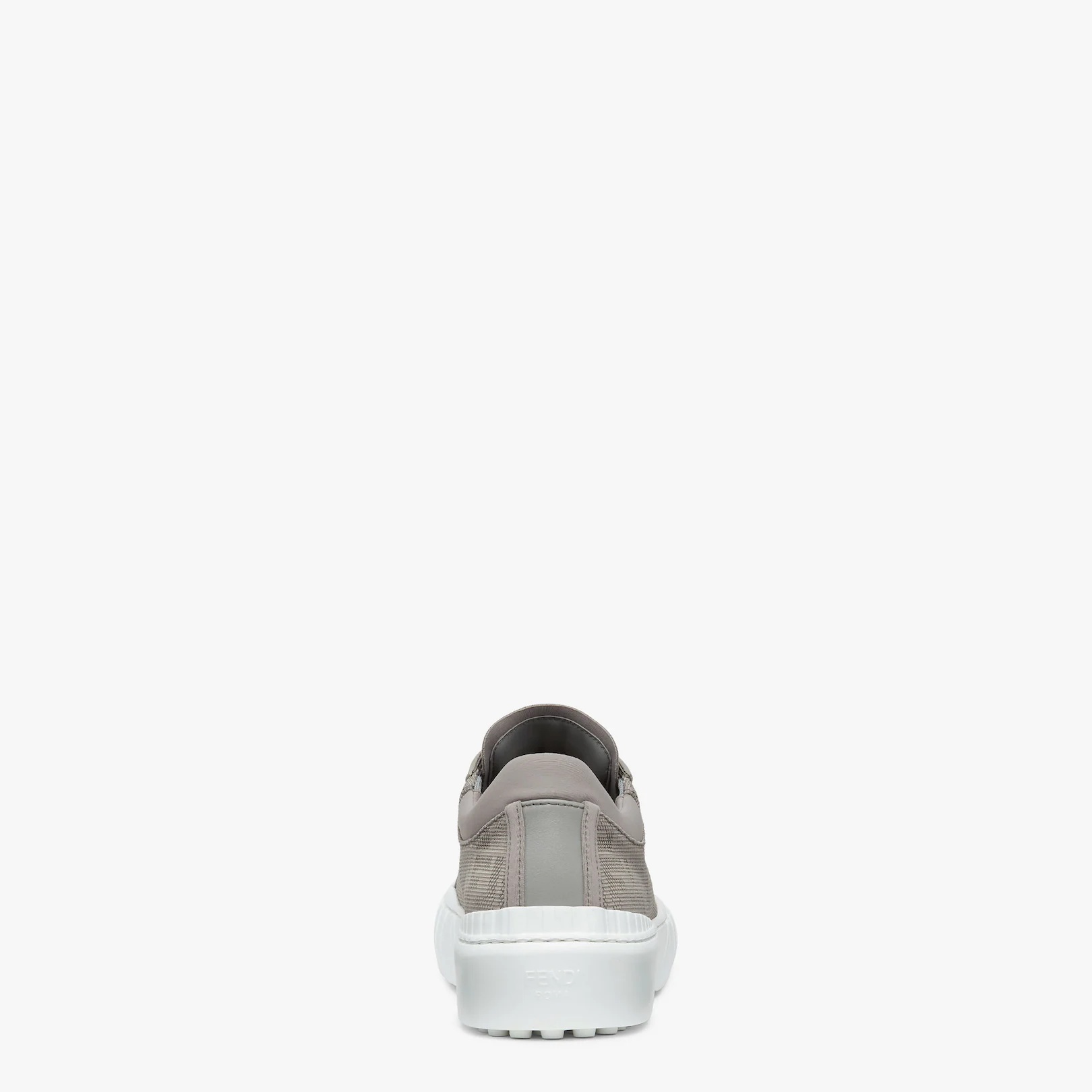 Gray fabric low-top - 3