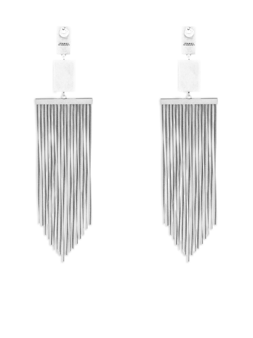 square fringe earrings - 3