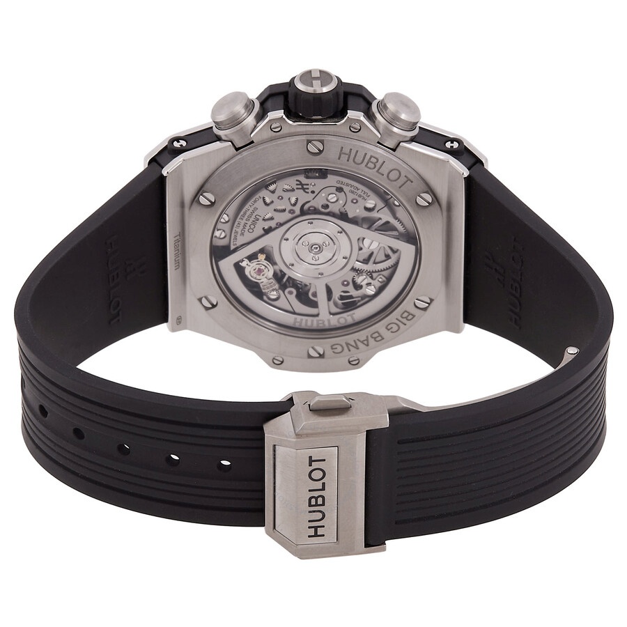 Hublot Big Bang Unico Titanium Jewellery Chronograph Automatic Diamond Grey Dial Men's Watch 441.NX. - 3