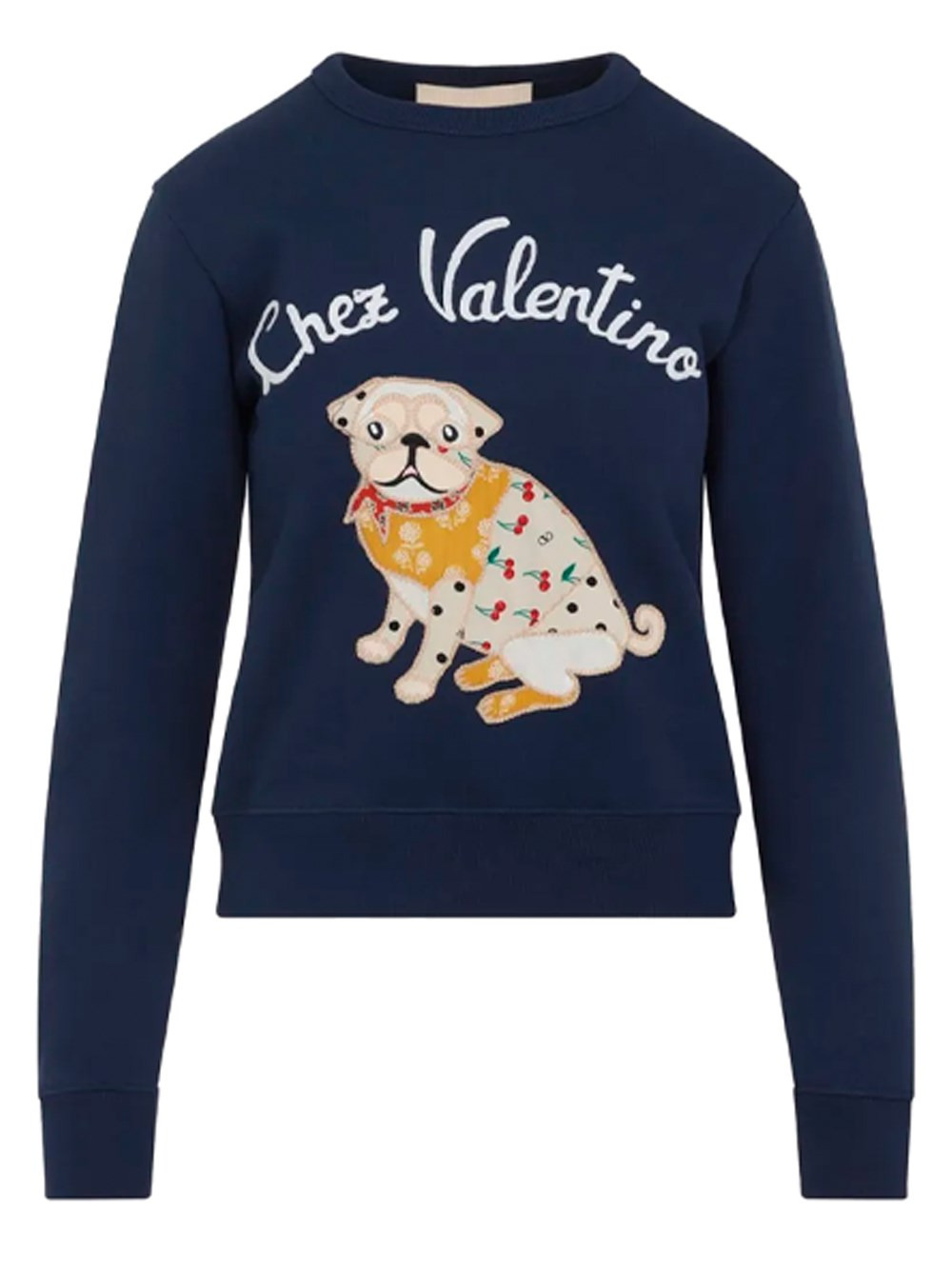 Embroidered Jersey Sweatshirt - 1