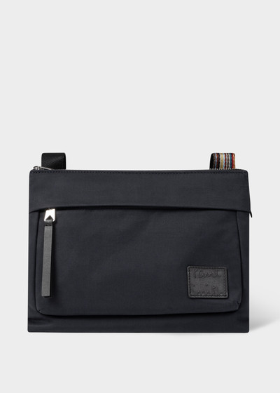 Paul Smith Navy Cotton-Blend Canvas Cross-Body Bag outlook