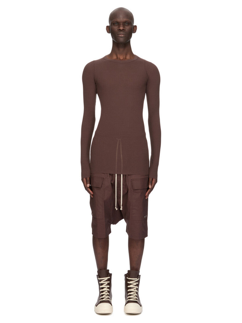 Rick Owens ribbed long-sleeve T-shirt outlook