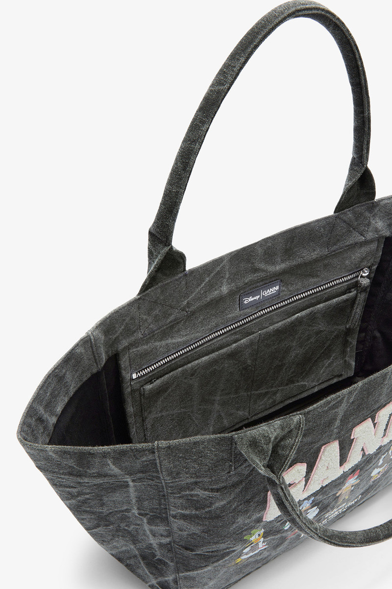 GANNI X DISNEY DAISY DUCK BLEACHED MEDIUM TOTE 3