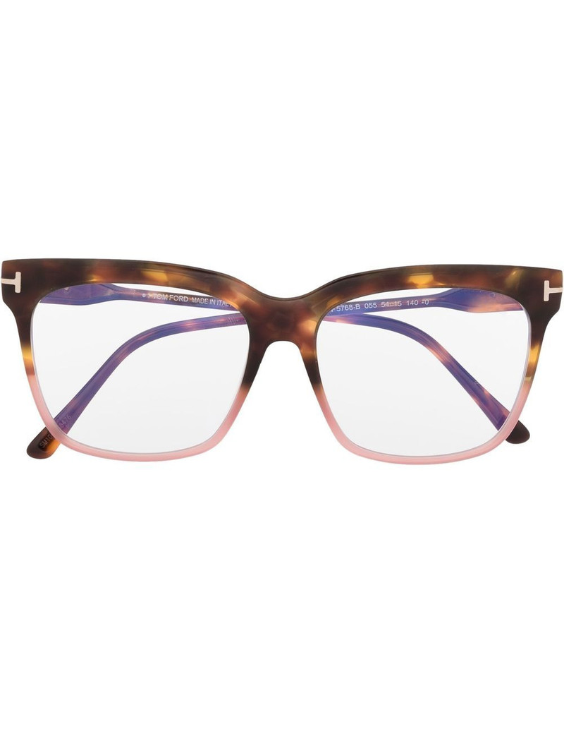 wayfarer-frame glasses 1