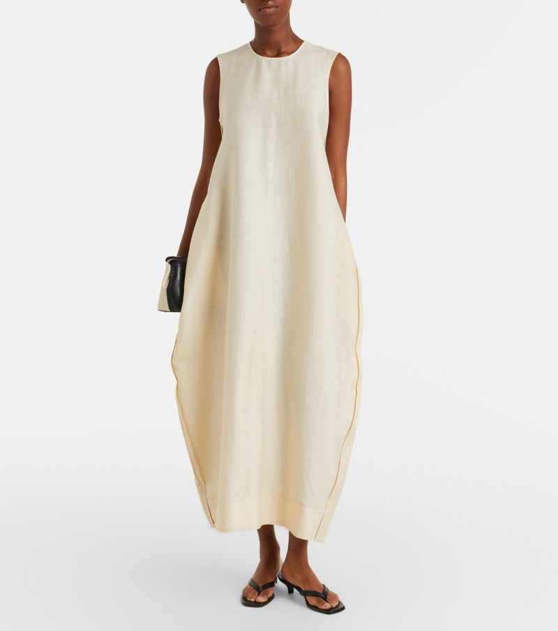 RÓHE Linen and silk-blend maxi dress outlook